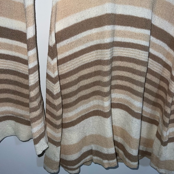 MESHKI Zahra Long Sleeve Open Back Mini Knit Dress - Cream - Picture 8 of 16